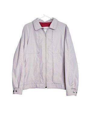 Vintage London Fog Lightweight Tan Khaki Colored Work Jacket Men's Size 44